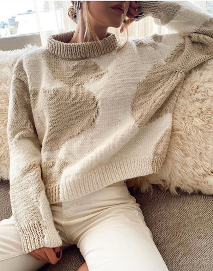 UNIVERSE SWEATER - BEIGE