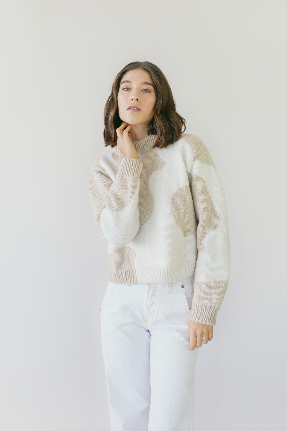 UNIVERSE SWEATER - BEIGE